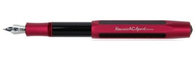 Kaweco Sport Aluminium / Carbon Red Matte Fyldepen 