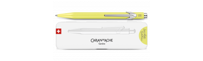 Caran D'Ache 849 Ballpoint Textured Fluorescent Yellow Pastel - Limited Edition