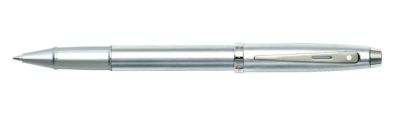 Sheaffer 100 Brushed Chrome - Chrome Rollerball Penne